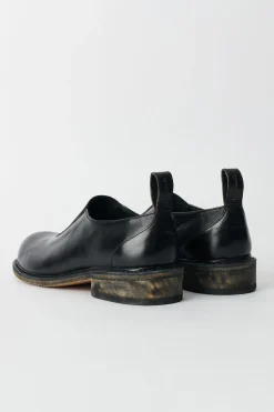 Deep Black Leather