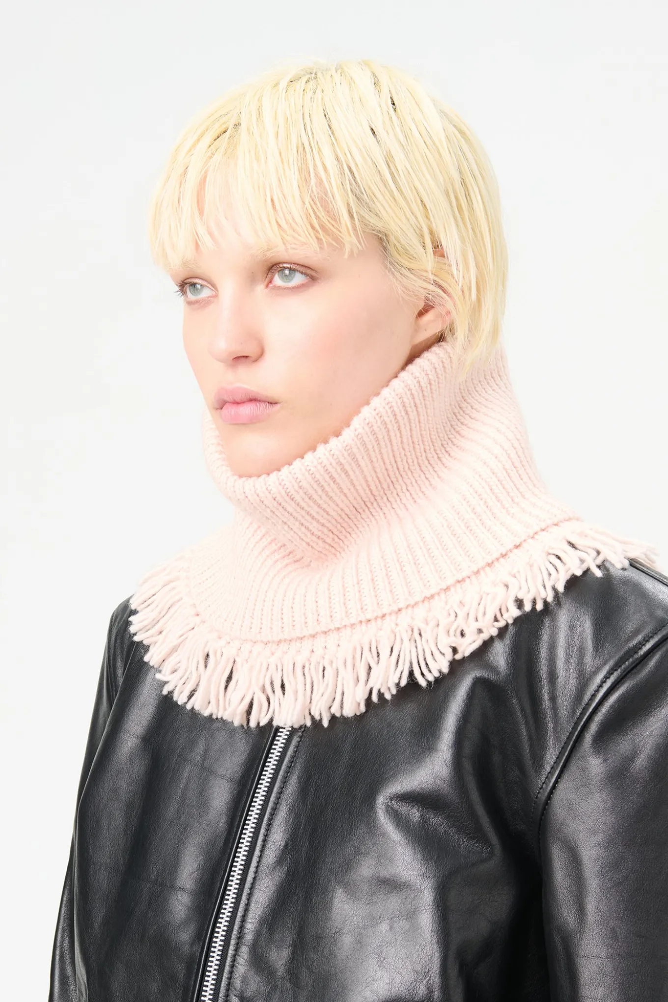 Delicate Pink Fisherman Wool