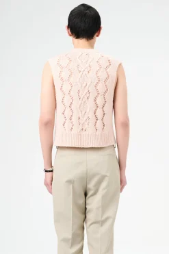 Delicate Pink Fisherman Wool