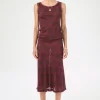Dotted Pink Print Mesh