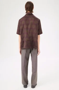 Dotted Print Cotton Silk