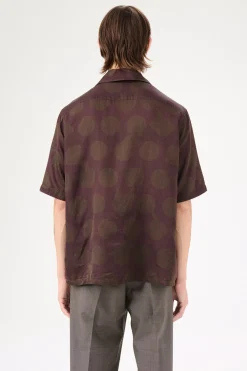 Dotted Print Cotton Silk