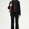 Draping Black Canvas