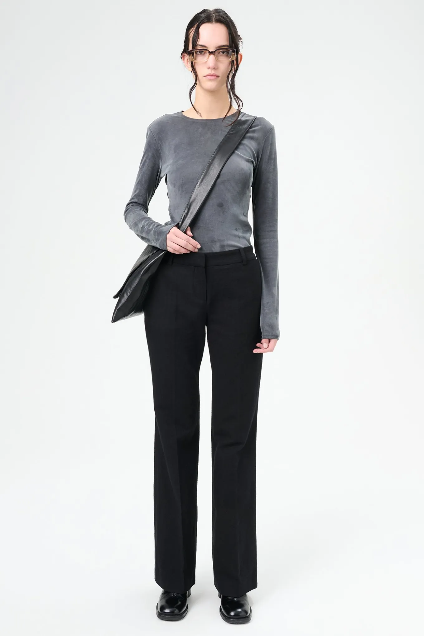 Draping Black Canvas