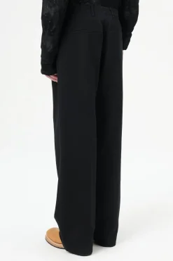 Draping Black Canvas