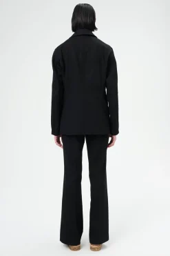 Draping Black Canvas