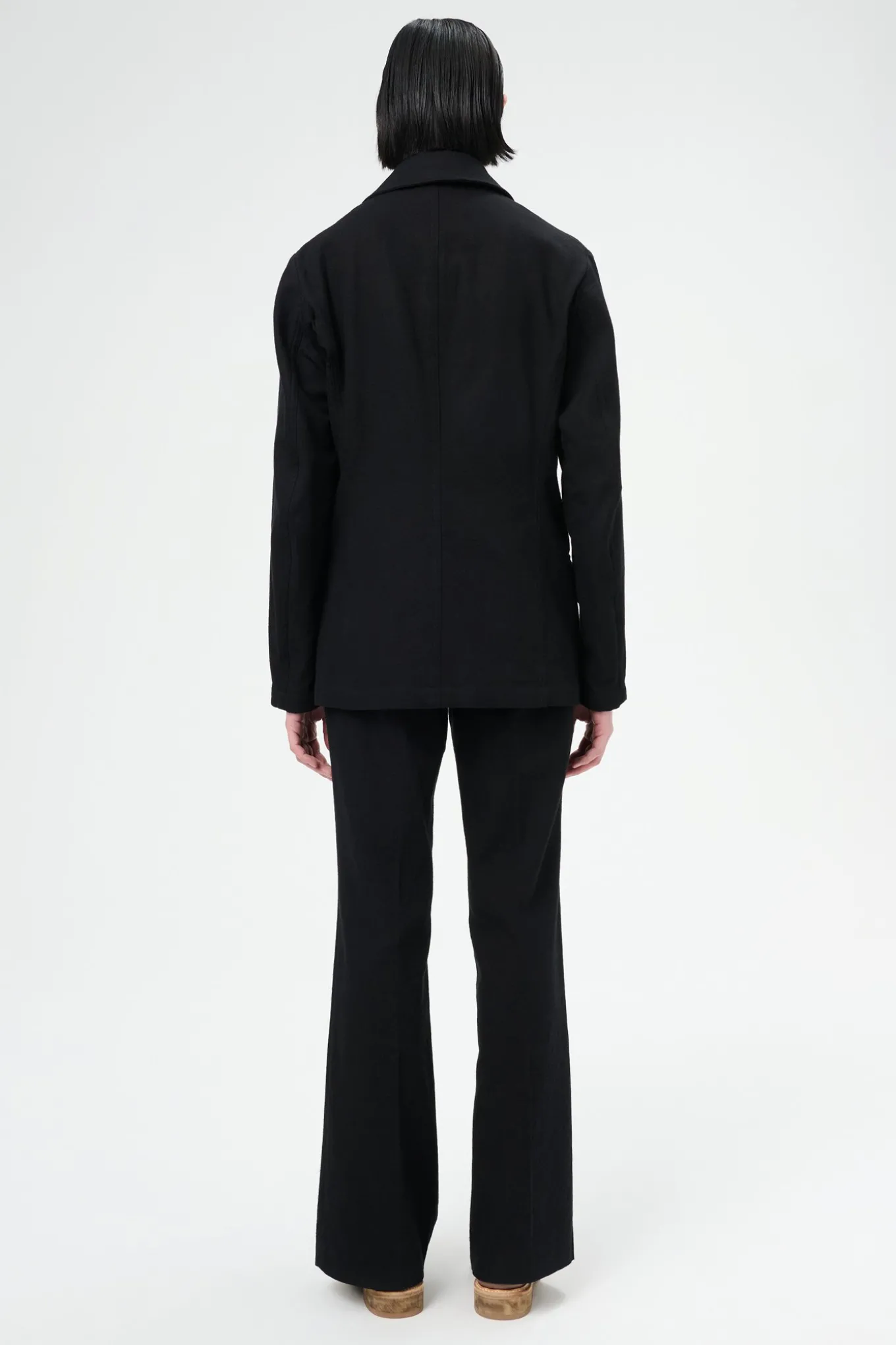 Draping Black Canvas