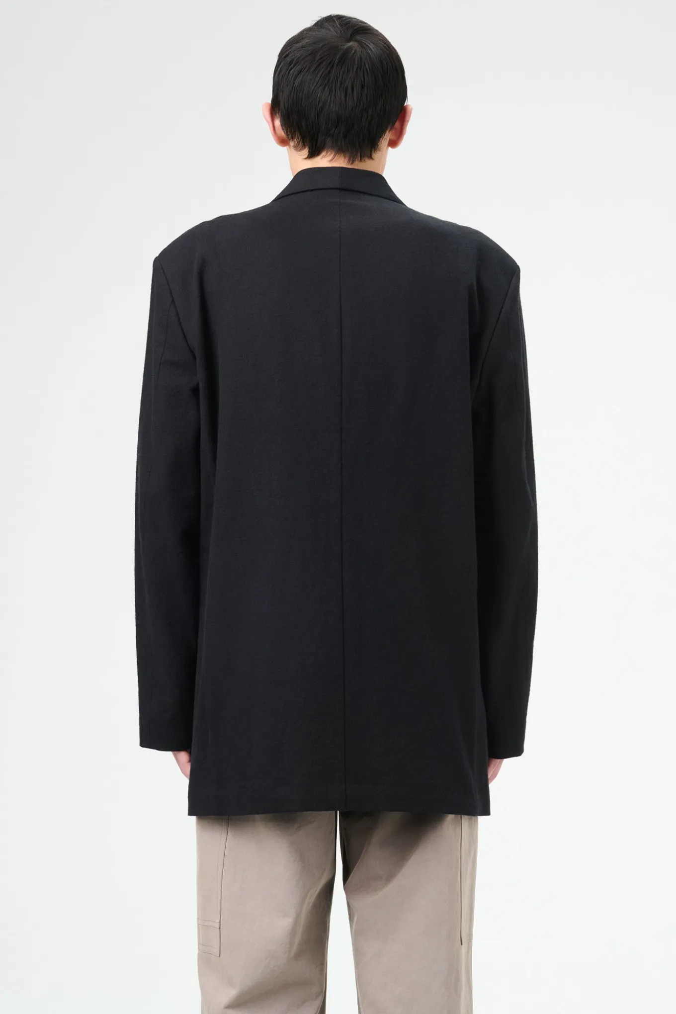 Draping Black Canvas