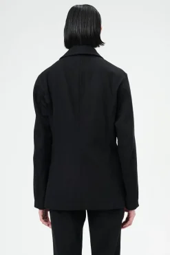 Draping Black Canvas
