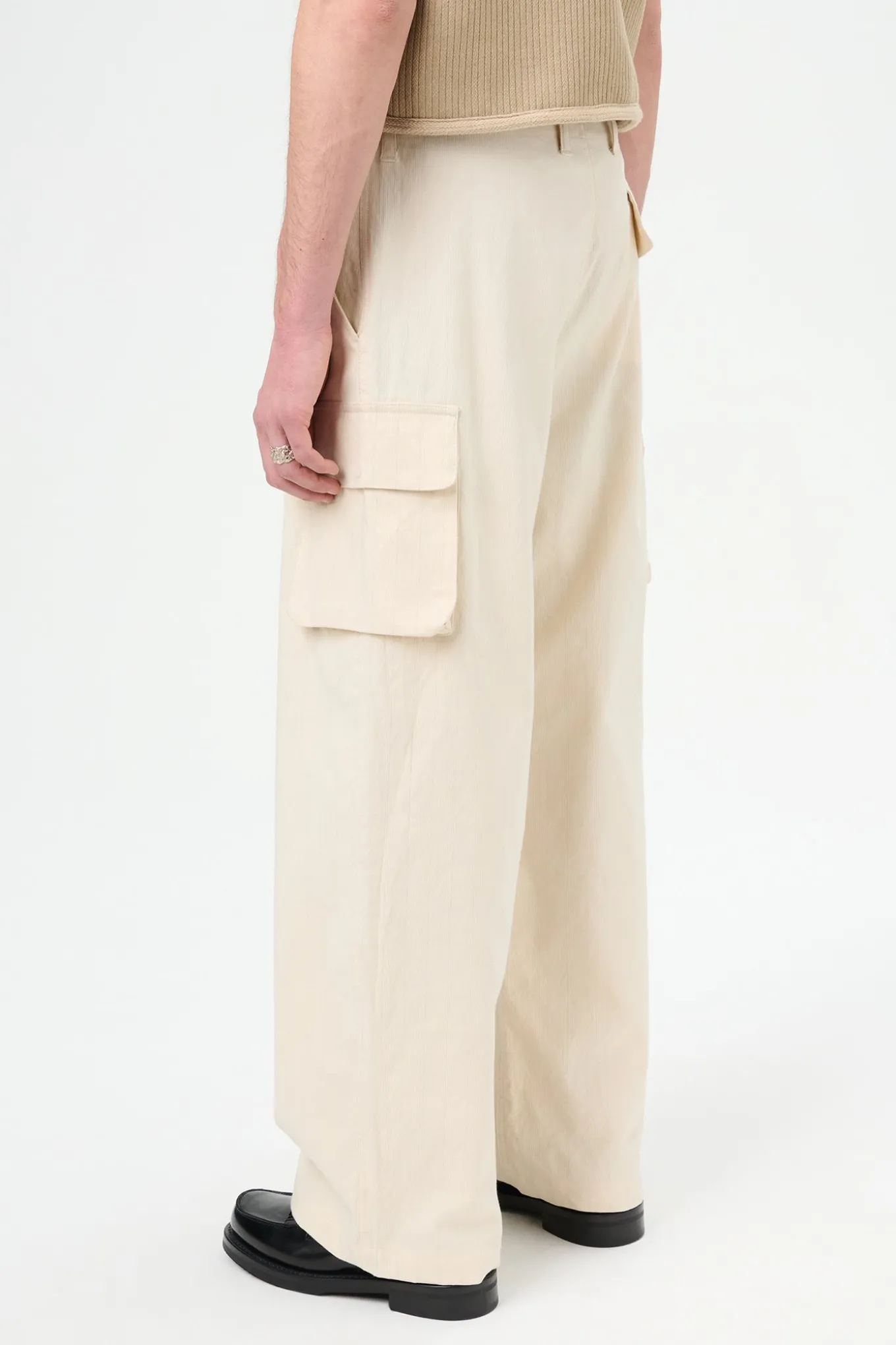 Ecru Canal Stripe