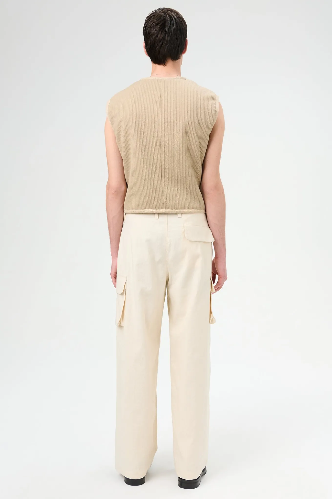 Ecru Canal Stripe