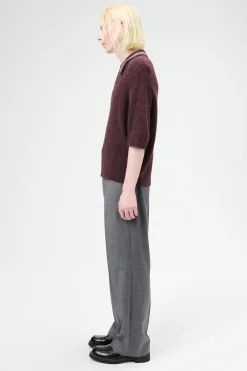Euro Eggplant Fuzzy Alpaca