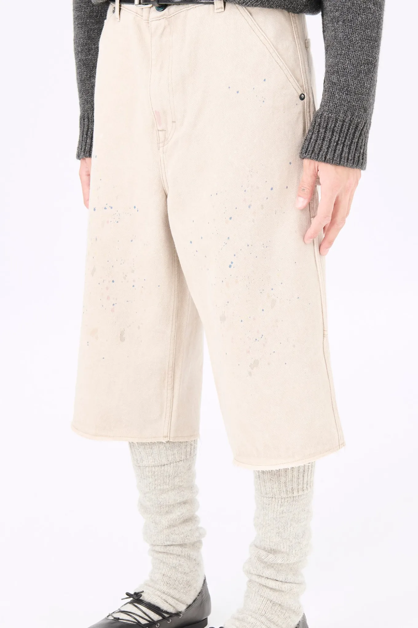Ghost Attic Splatter Denim