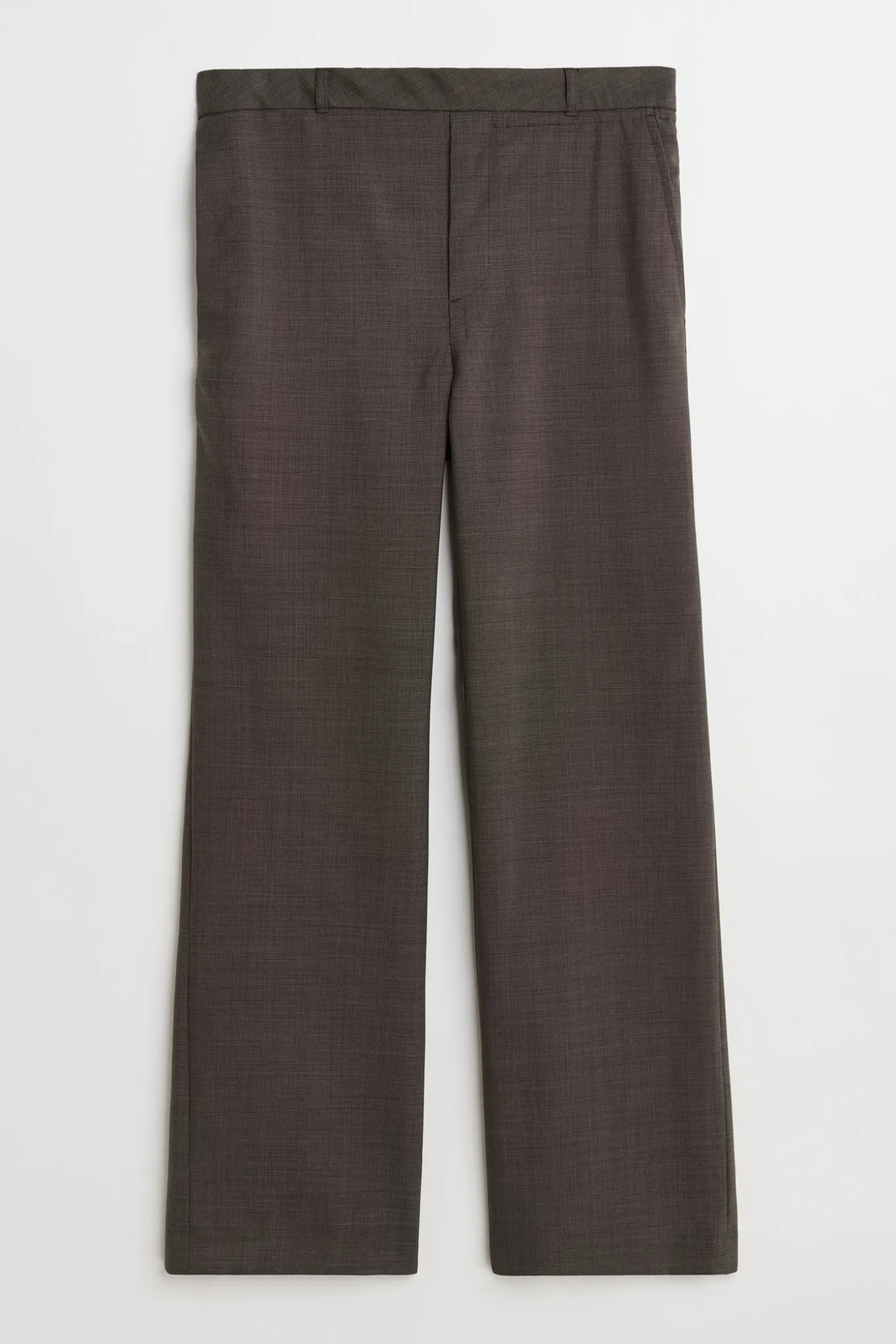 Grey Atom Check Wool