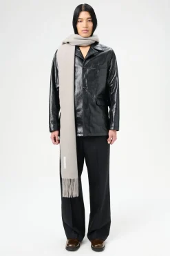 Heavy Grain Black Leather