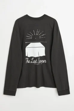 Last Supper Print Black