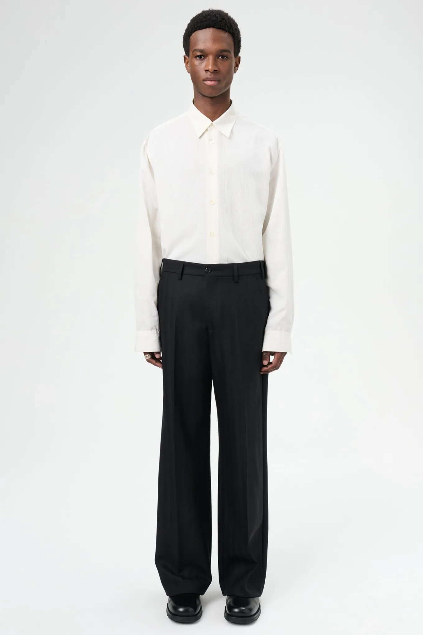 Maitre D Black Wool