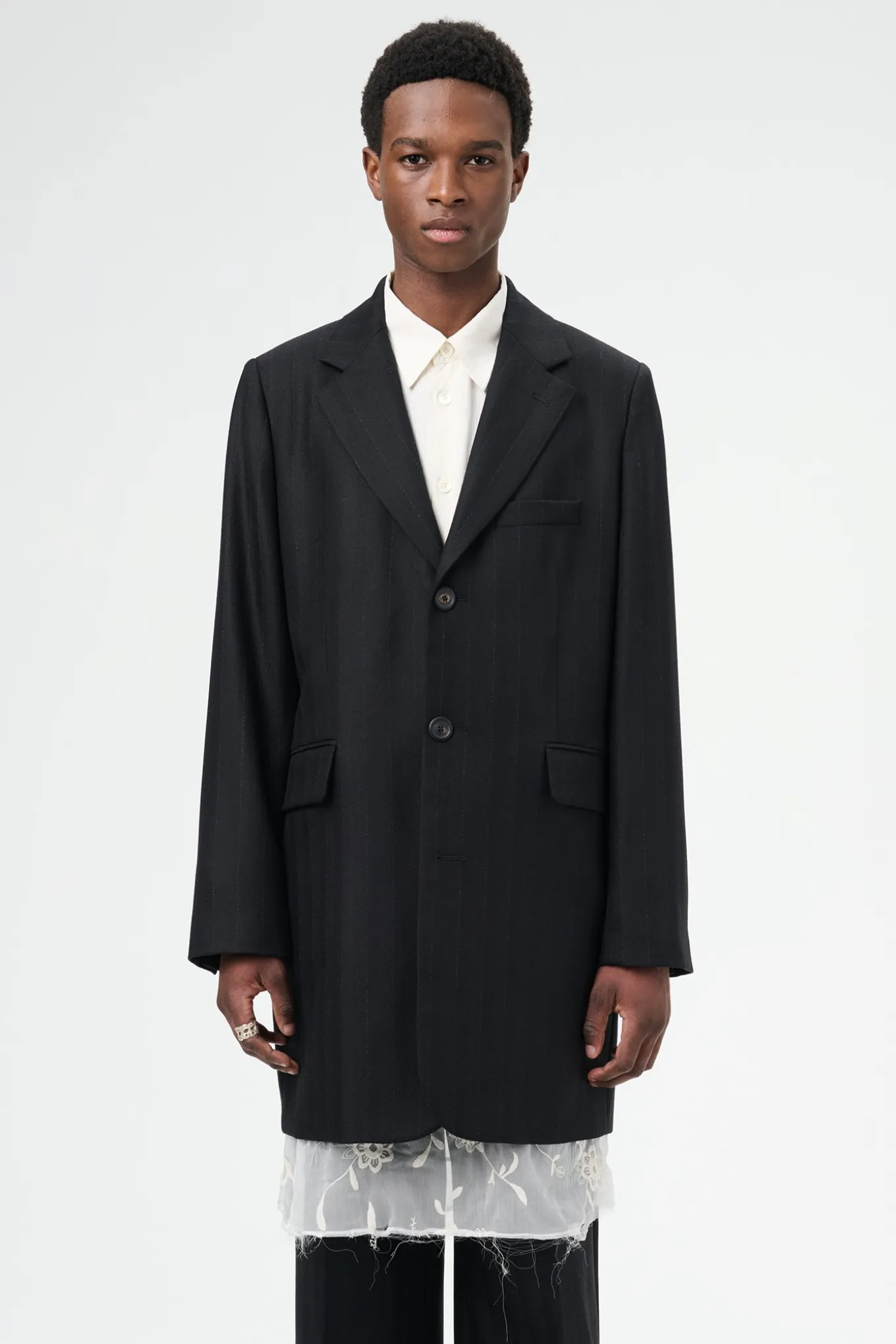 Maitre D Black Wool