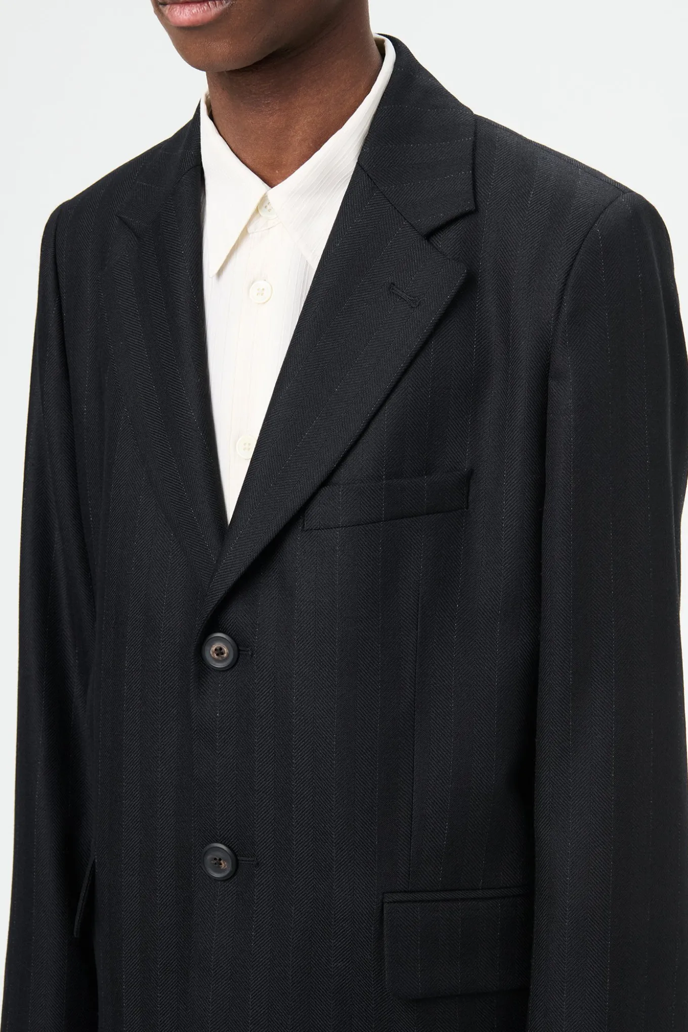 Maitre D Black Wool