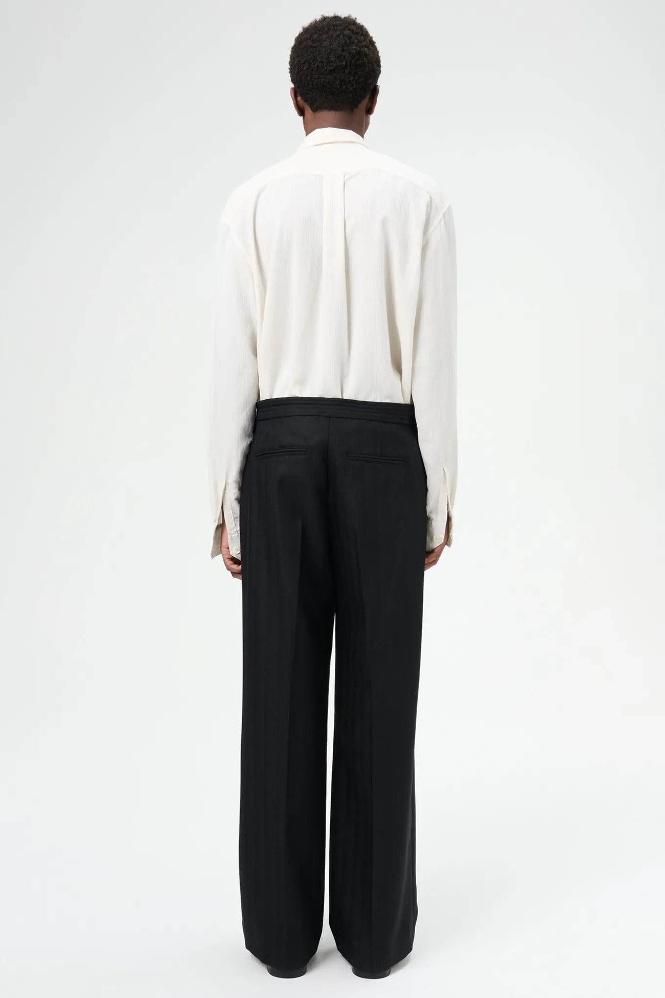 Maitre D Black Wool