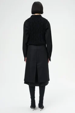Maitre D Black Wool