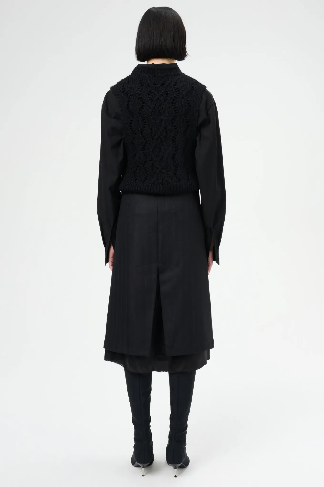 Maitre D Black Wool