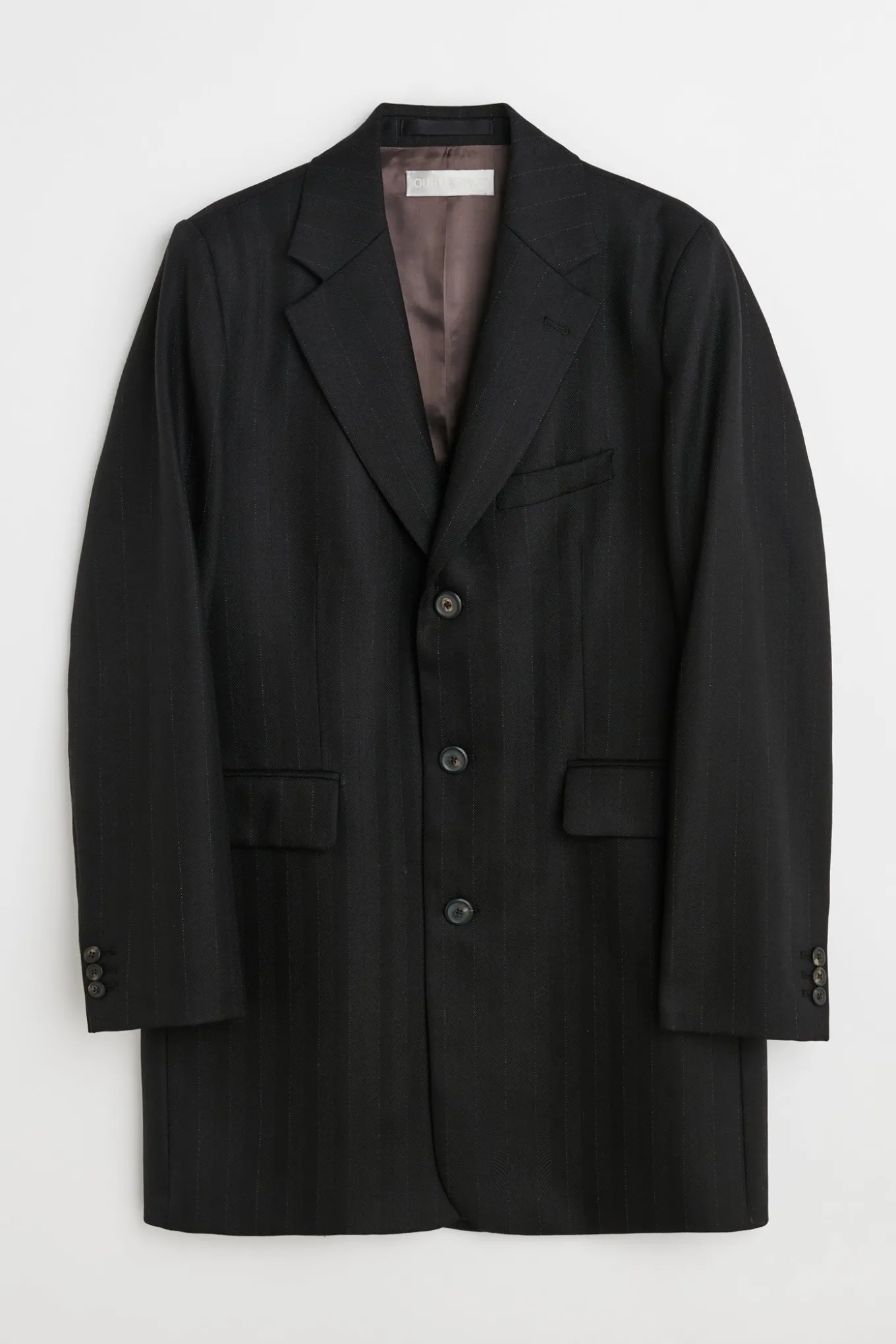 Maitre D Black Wool