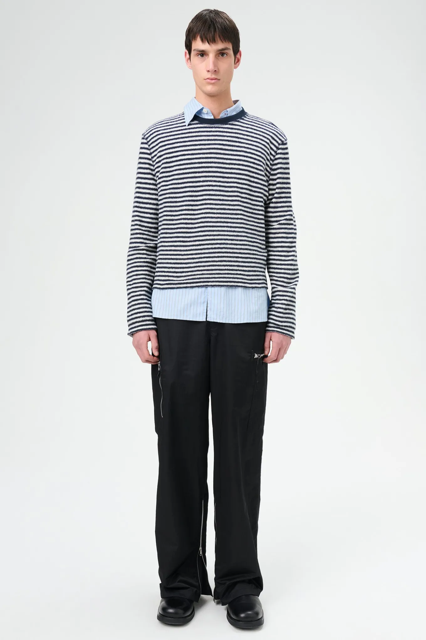 Malaga Stripe Brushed Cotton