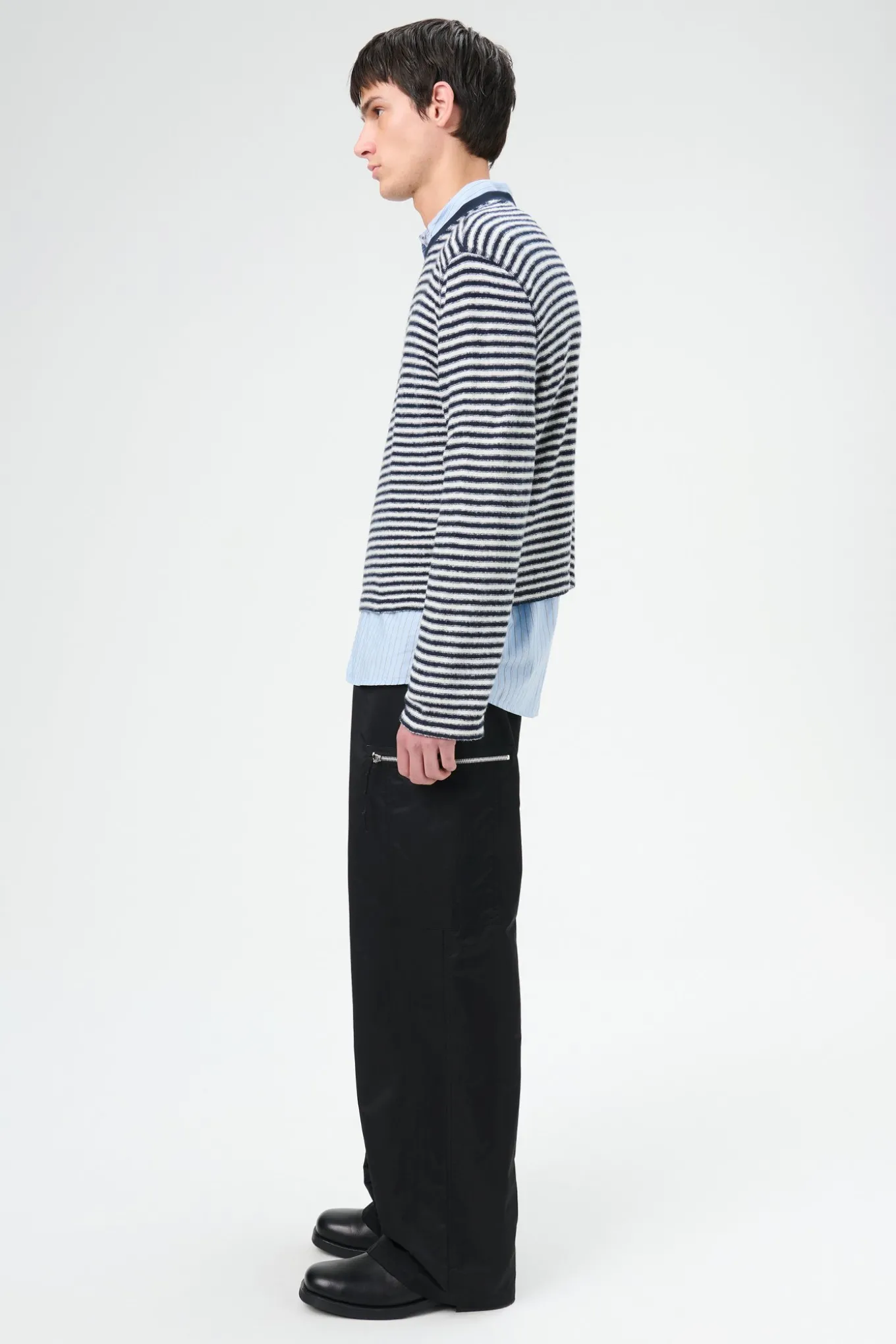 Malaga Stripe Brushed Cotton