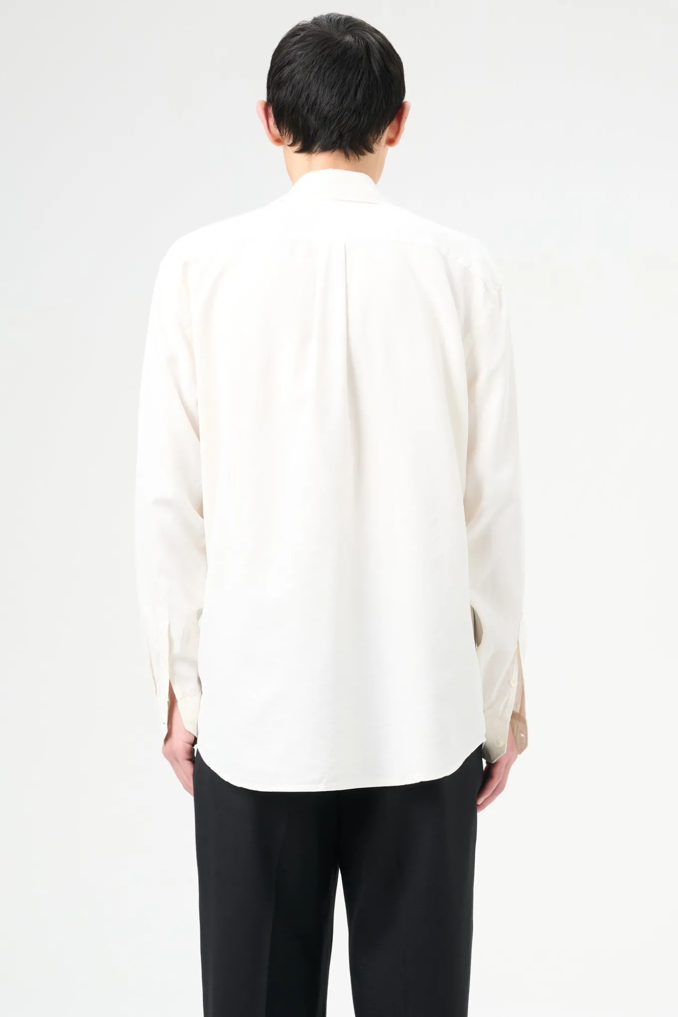 Off White Fine Silk