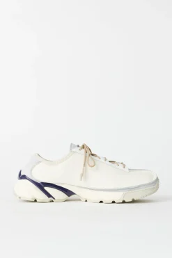 Off White Leather