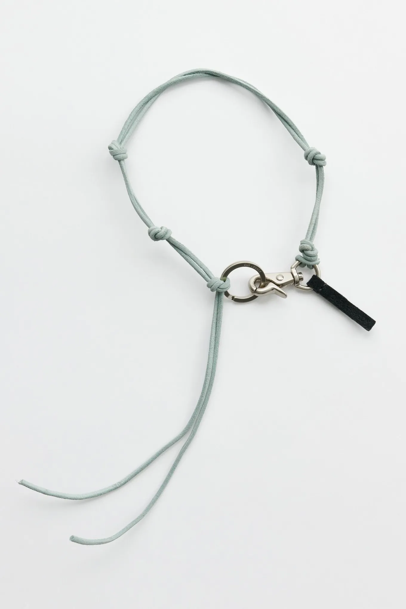 Pale Blue Leather