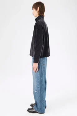Phantom Stripe Velour