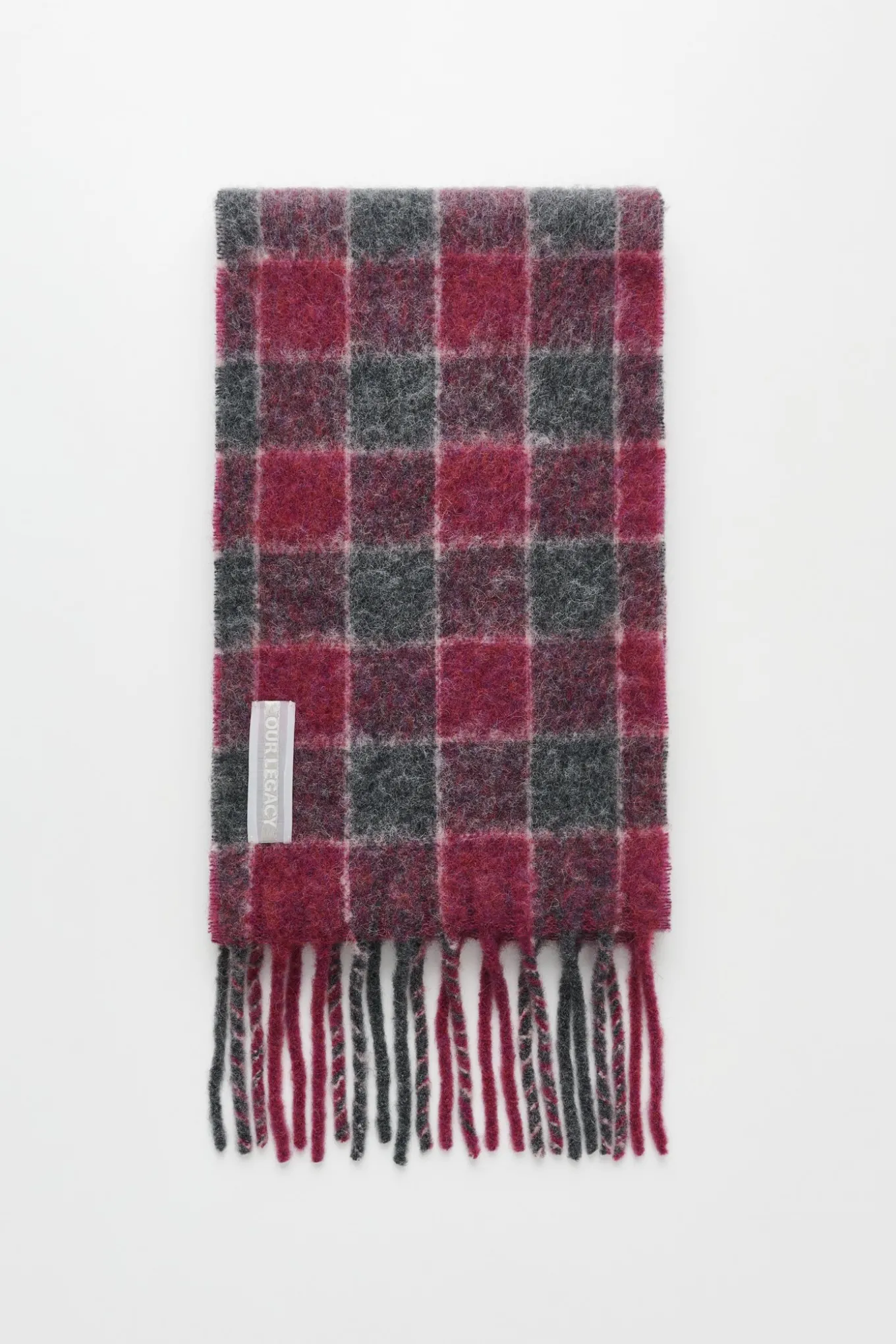Pink Fuzzy Alpaca Check