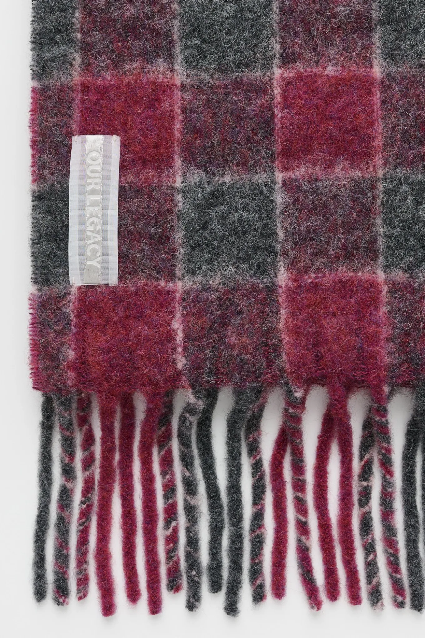 Pink Fuzzy Alpaca Check