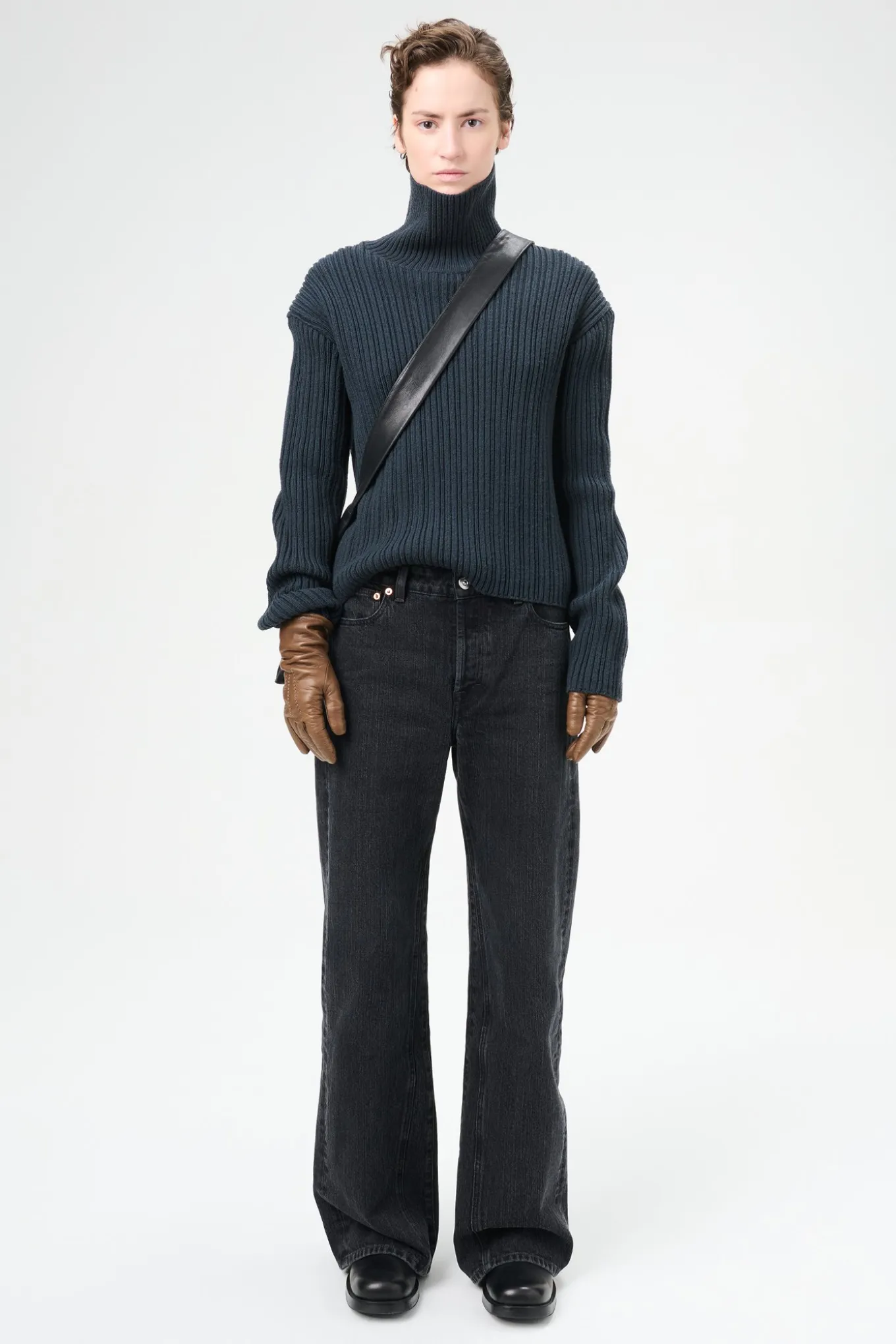Real Black Chain Twill