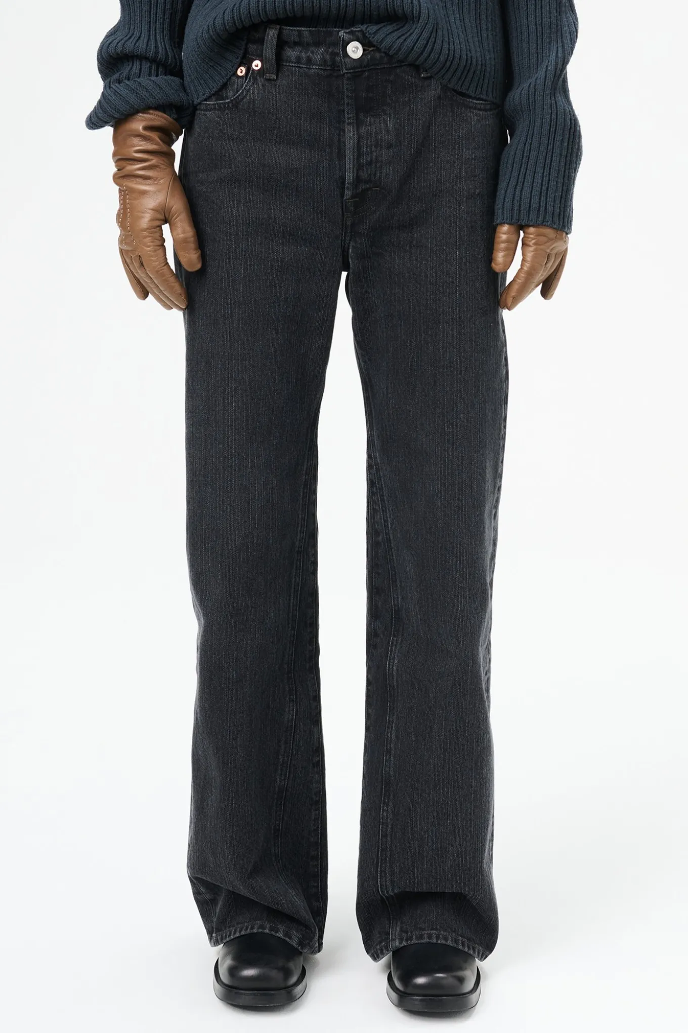 Real Black Chain Twill