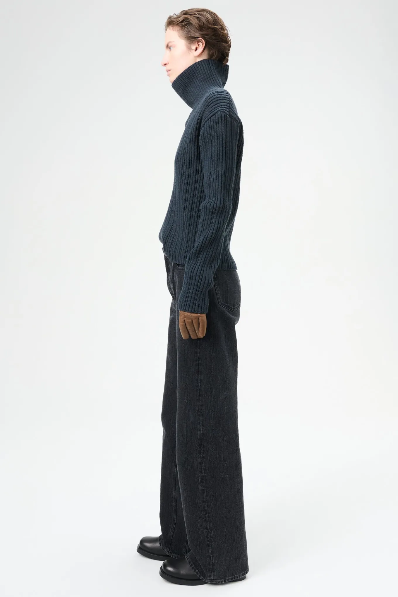 Real Black Chain Twill