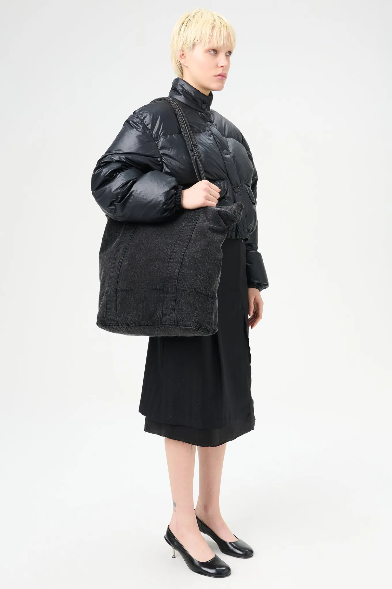 Real Black Chain Twill