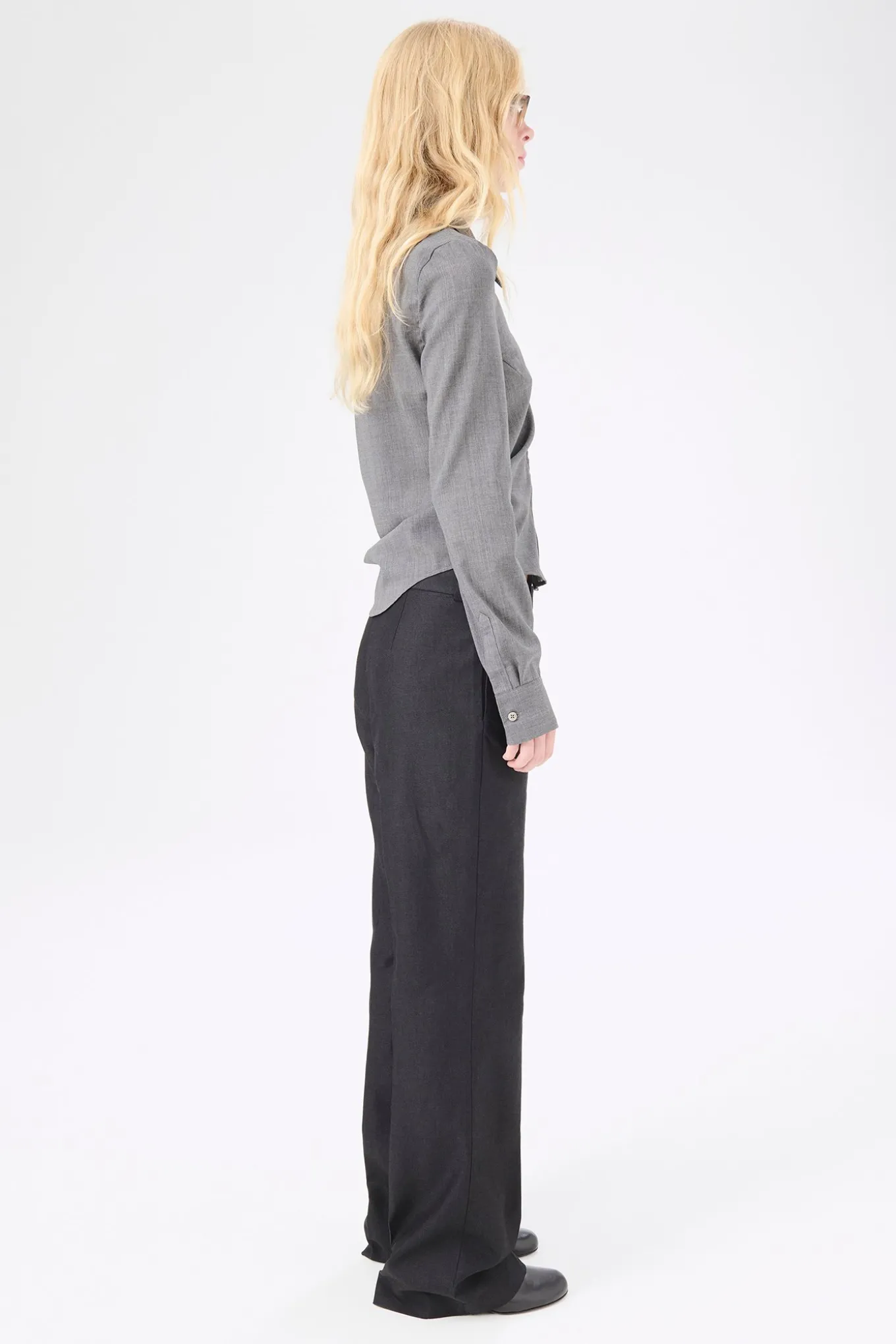 Ripe Antracite Grainy Wool
