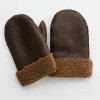 Rustic Grain Brown Shearling