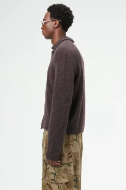 Smokey Brown Fuzzy Alpaca