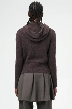 Smokey Brown Fuzzy Alpaca