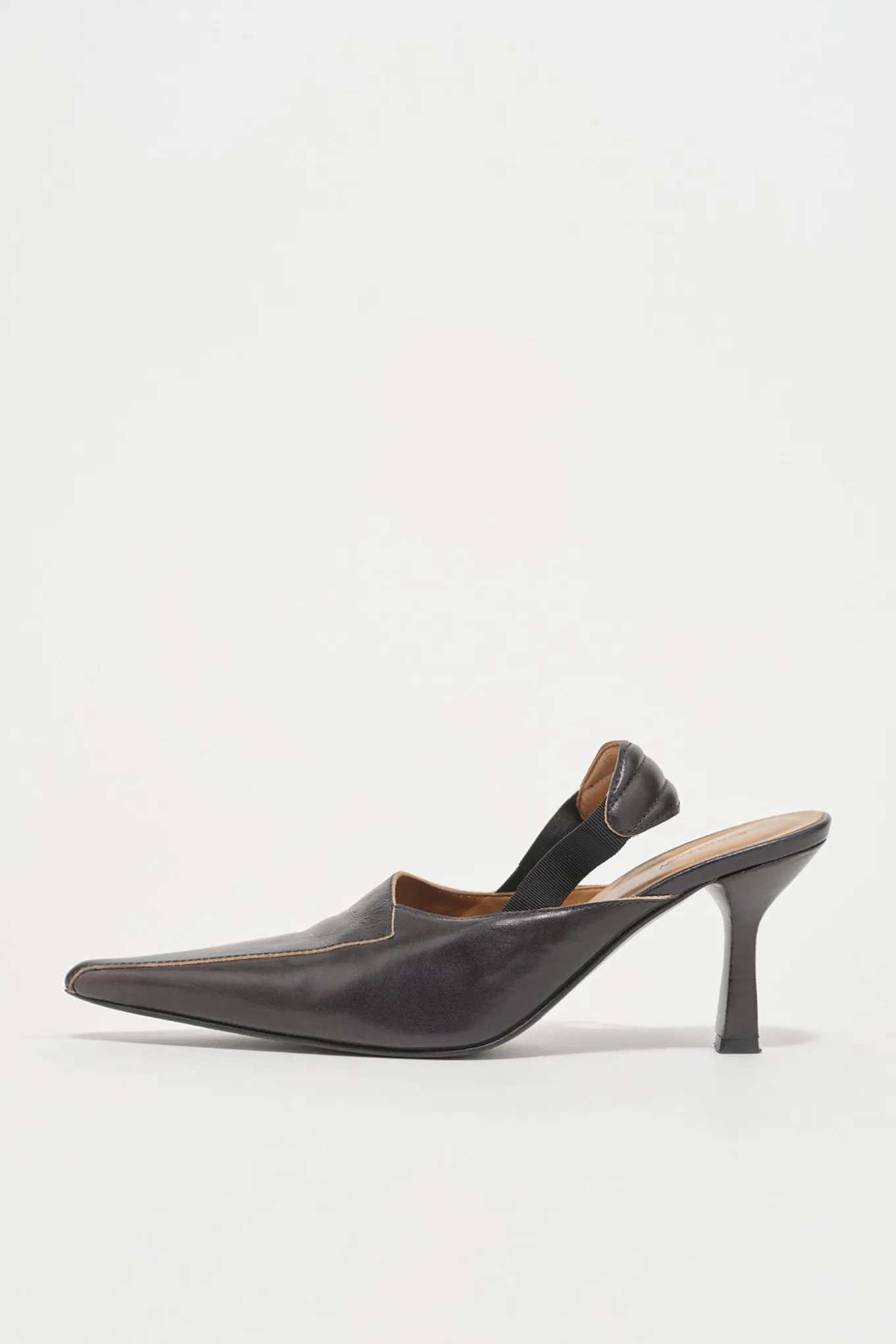 Top Dyed Black Leather