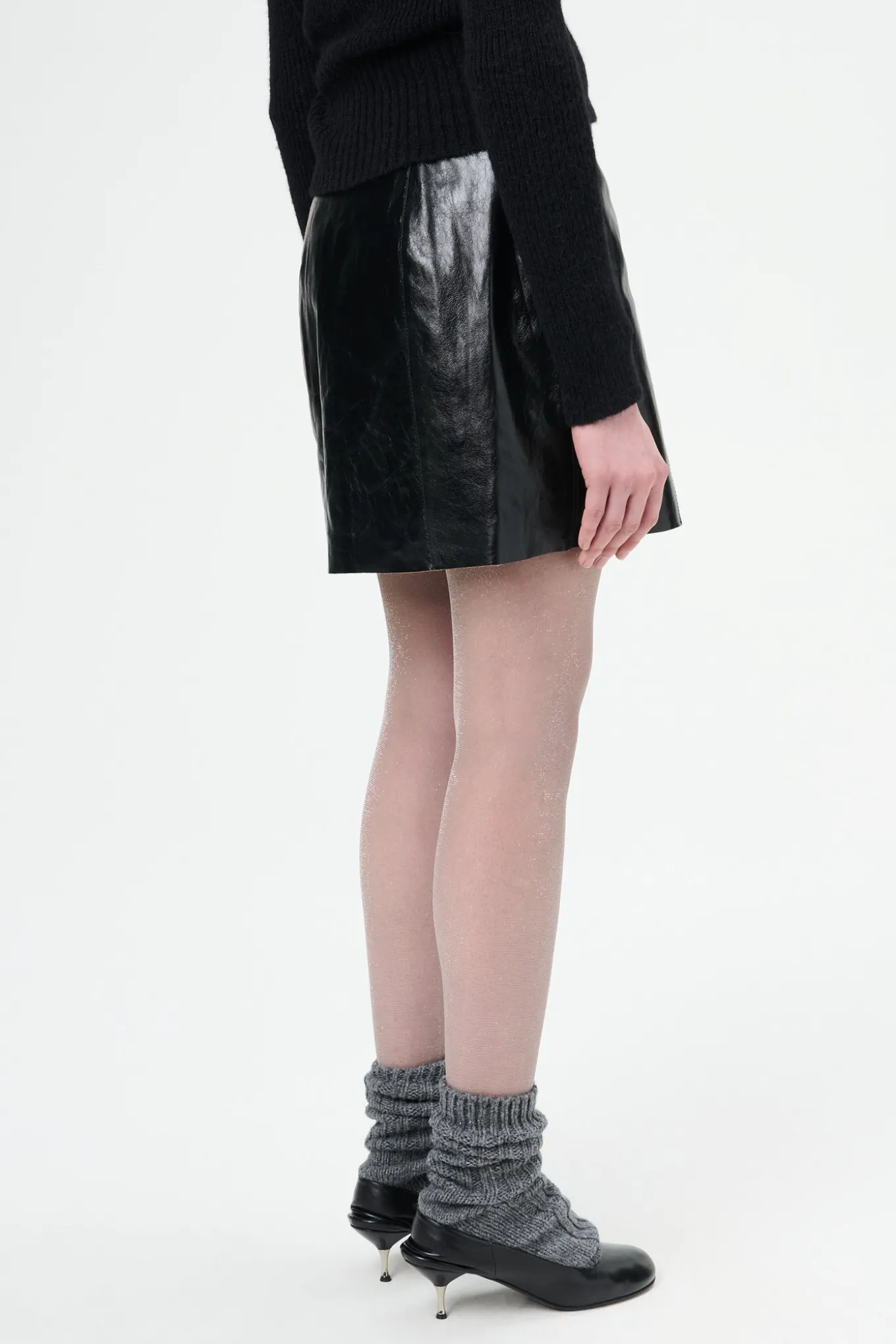 True Dye Black Leather