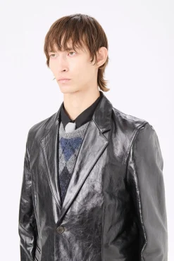 True Dye Black Leather