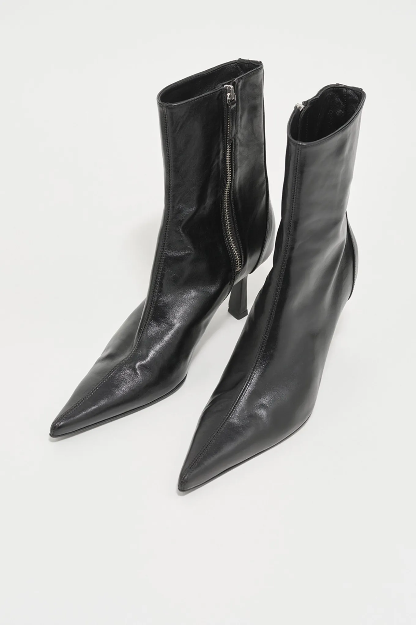 True Dyed Black Leather