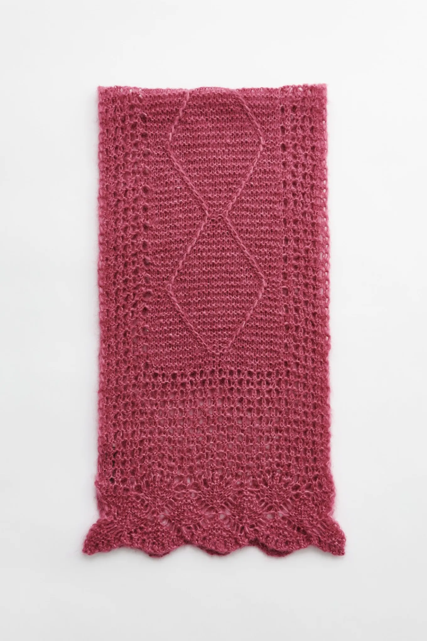 Uncut Ruby Softest Mohair Silk