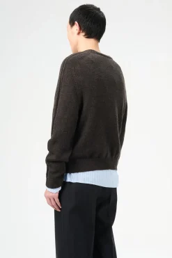 University Brown Rustic Merino