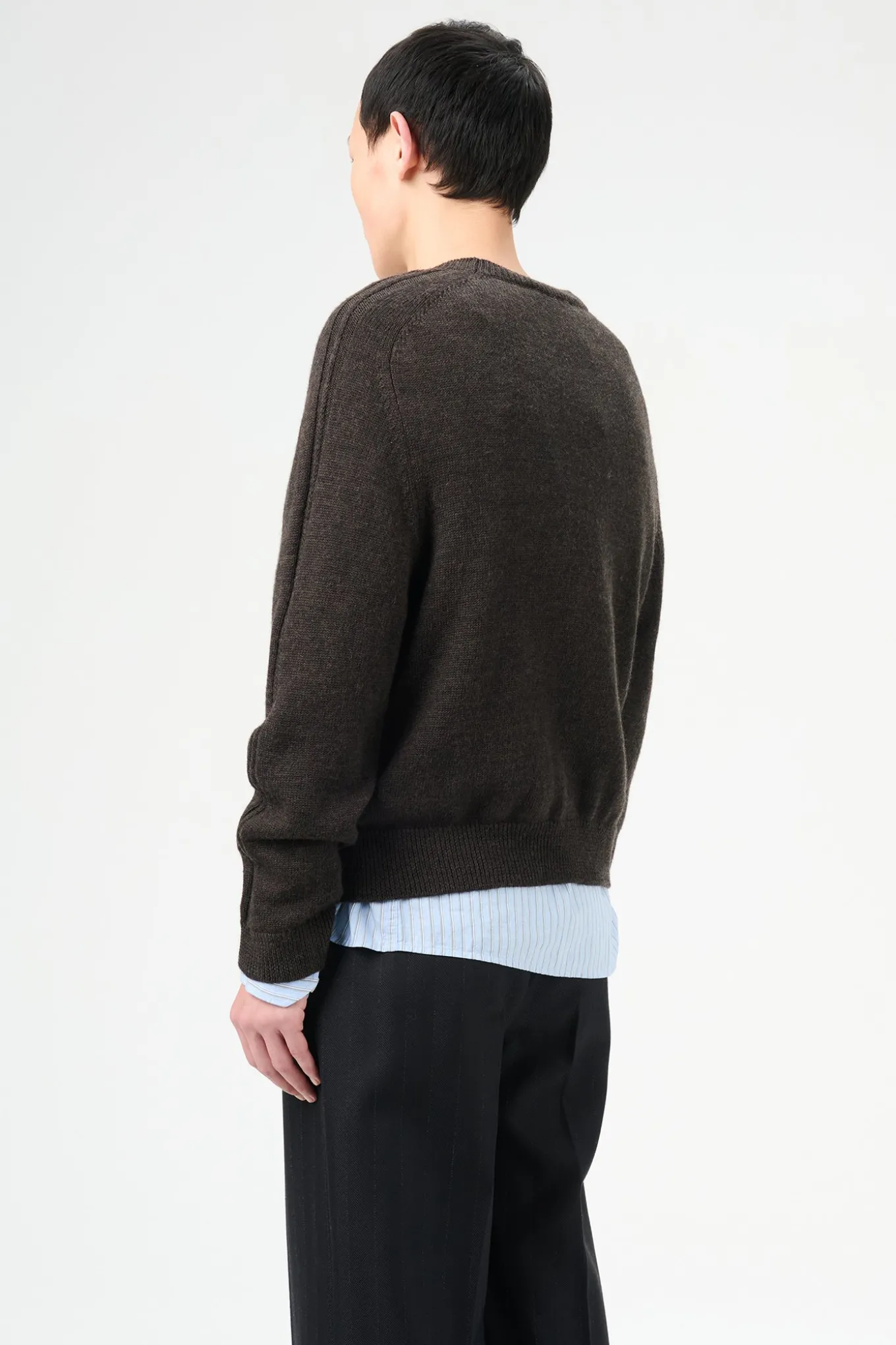 University Brown Rustic Merino
